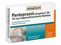PANTOPRAZOL-ratiopharm SK 20 mg magensaftres.Tabl. 14 St Tabletten...