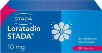 PZN-DE 01592439, Loratadin Stada 10 mg Tabletten 20 St, Grundpreis: &euro; 0,24 /