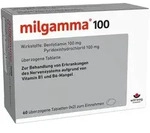Milgamma 100 mg &uuml;berzogene Tabletten 60 St &Uuml;berzogene