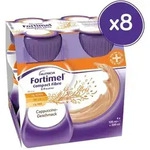 Fortimel Compact Fibre Cappuccino 8x4x125 ml Fl&uuml;ssigkeit
