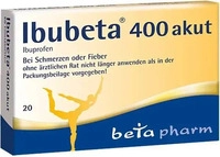 PZN-DE 00179737, Ibubeta 400 akut Filmtabletten 20 St, Grundpreis: &euro; 0,12 /