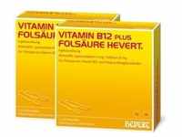 Vitamin B12 Plus Folsäure Hevert a 2 ml Ampullen 2x100 St