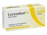 Lecicarbon E CO2 Laxans Erwachsenensuppositorien 30 St Erwachsenen-Suppositorien