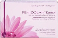 PZN-DE 10032461, Fenizolan Kombi 600 mg Vaginalovulum+2% Creme 1 St Kombipackung