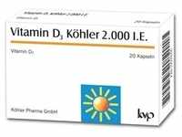 Vitamin D3 Köhler 2.000 I.e. Kapseln 20 St