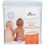 Duniwell Baby Waschlappen streichelzart 40 St T&uuml;cher