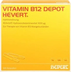PZN-DE 06078380, Vitamin B12 Depot Hevert Ampullen 100x2 ml, Grundpreis: &euro; 453,-