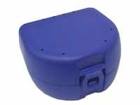 Prothesen Zahnspangenbox universal dunkelblau 1 St Box