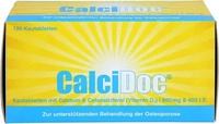 PZN-DE 01565744, Calcidoc Kautabletten 120 St, Grundpreis: &euro; 0,16 / St&uuml;ck