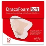 Dracofoam Haft Schaumstoff Wundaufl.7,5x7,5 cm 10 St Verband