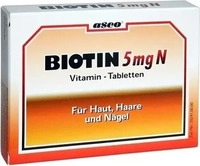 PZN-DE 02472163, ALLPHARM Biotin 5 mg N Tabletten 150 St, Grundpreis: &euro; 0,11 /