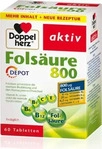 PZN-DE 15607268, Doppelherz aktiv Doppelherz Fols&auml;ure 800 Depot Tabletten 60 St,