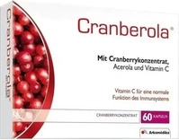 PZN-DE 00840622, Cranberola Kapseln 60 St, Grundpreis: &euro; 0,30 / St&uuml;ck