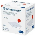 Es-Kompressen steril 10x10 cm 12fach Gro&szlig;packung 5x20 St Kompressen