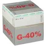 Glucose 40% B.Braun Mini Plasco connect Inf.-L.-K. 20x10 ml