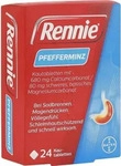 PZN-DE 02751816, Rennie Kautabletten 24 St, Grundpreis: &euro; 0,25 / St&uuml;ck