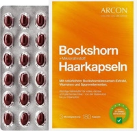 PZN-DE 05010569, ARCON BOCKSHORN+Mikron&auml;hrstoff Haarkapseln Tisane plus 180 St