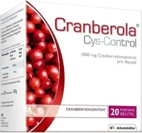 PZN-DE 01743387, Cranberola Cys Control Pulver 20x5 g, Grundpreis: &euro; 174,20 / kg