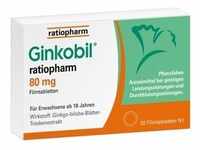 GINKOBIL-ratiopharm 80 mg Filmtabletten 30 St