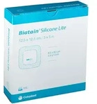 Biatain Silicone Lite Schaumverband 12,5x12,5 cm 10 St Verband