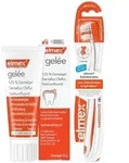 Elmex Gelee + interX medium Kurzkopf Zahnb&uuml;rste 1 St Set
