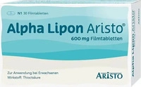 PZN-DE 06897675, Aristo Pharma Alpha Lipon Aristo 600 mg Filmtabletten 30 St,