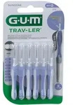 GUM Trav-Ler 0,6mm Kerze hellblau Interdentalb&uuml;r. 6 St Zahnb&uuml;rste