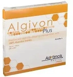 Algivon Plus Honigalginat Wundauflage 10x10 cm 5 St Wundgaze