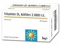 Vitamin D3 Köhler 2.000 I.e. Kapseln 60 St