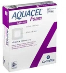 Aquacel Foam adh&auml;siv 12,5x12,5 cm Verband 10 St