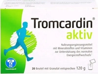 PZN-DE 09745718, Tromcardin aktiv Granulat Beutel 20 St, Grundpreis: &euro; 0,41 /