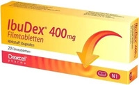 PZN-DE 09294670, Dexcel Ibudex 400 mg Filmtabletten 20 St, Grundpreis: &euro; 0,09 /