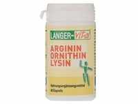 Arginin/Ornithin 1000 mg/TG Kapseln 60 St