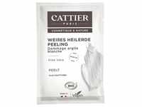 Cattier weiße Heilerde Peeling 12,5 g Gesichtsmaske