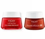 Vichy Liftactiv Collagen Specialist Creme + Nacht Crem 50+50 ml
