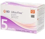 BD Ultra-Fine Pen-Nadeln 5 mm 31 G 0,25 105 St Kan&uuml;le