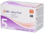 BD Ultra-Fine Pen-Nadeln 5 mm 31 G 0,25 105 St Kan&uuml;le