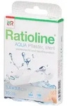 Ratioline aqua Pflaster 3,8x3,8 cm steril 10 St
