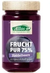 Allos Bio Frucht Pur 75 %, Heidelbeere 200 g Gelee