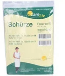 Sch&uuml;rze waschbar Folie 75x115 cm wei&szlig; 1 St