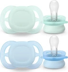 Philips Avent Fopspeen +0m Start groen/blauw effen 2st 2 St Schnuller, Grundpreis: