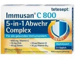 PZN-DE 16700521, Tetesept Immusan C 800 5in1 Abwehr Complex Tabl. 20 St Tabletten,