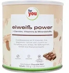 FOR YOU eiwei&szlig; power Schoko Pulver 750 g