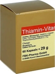 PZN-DE 00574072, FBK Thiamin Kapseln Vitamin B1 60 St, Grundpreis: &euro; 0,21 /