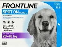 PZN-DE 00662899, Frontline Spot on H 40 L&ouml;sung f.Hunde 3 St Einzeldosispipetten,