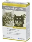 Hepatosan 700 Di&auml;t-Erg.Futterm.Tab.f.Hund/Katze 30 St Tabletten