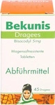 PZN-DE 04512010, Bekunis Dragees Bisacodyl 5 mg magensaftres.Tabl. 45 St Tabletten
