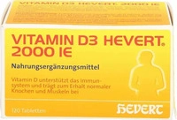 PZN-DE 11295441, Vitamin D3 Hevert 2000 I.e. Tabletten 120 St, Grundpreis: &euro;