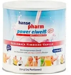 Hansepharm Power Eiwei&szlig; plus Himbeere-Vanille Plv. 750 g Pulver