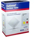 Cutimed Sorbion Sana Wundauflage 22x22 cm 24 St Pflaster